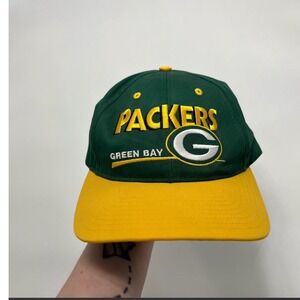 Vintage 90s Green Bay Packers SnapBack cap Official NFL License